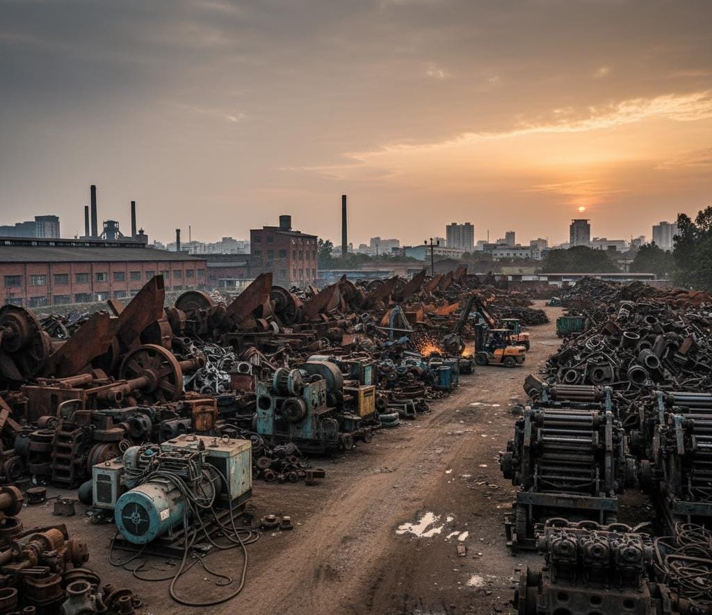 Old Machinery Scrap Buyer in Delhi NCR
