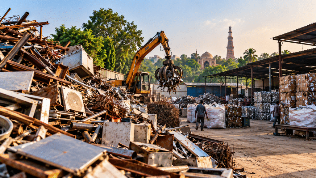 Scrap Yard In South Delhi